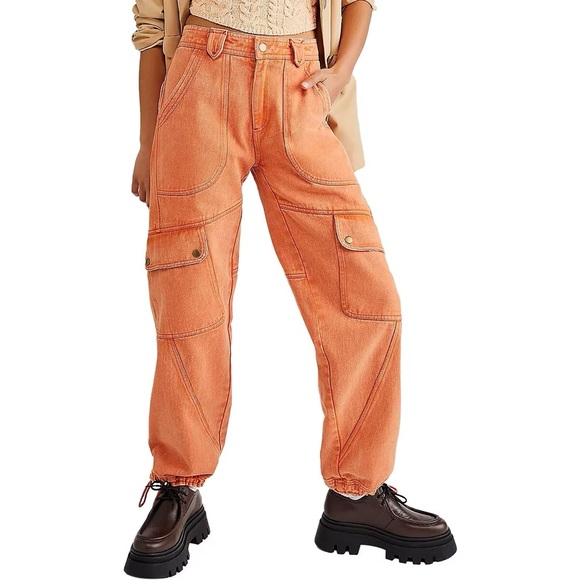Free People Pants - Free People Come And Get It Utility Pants